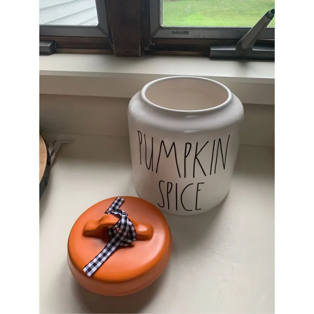 Rae Dunn Pumpkin Spice Canister